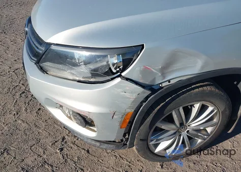 2014 Volkswagen Tiguan Sel из США, поврежденный, VIN WVGBV3AX1EW591852